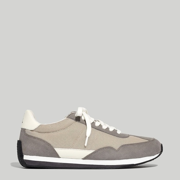 Madewell League Sneakers in Washed Nubuck and Mesh NH198 - Picture 2 of 5